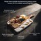 Makerflo Wood Marble Serving Board for Kitchen | Cutting Board Ideal for Personalization (Laser Engraving, Epoxy, UV DTF, Vinyl) | Individually Wrapped